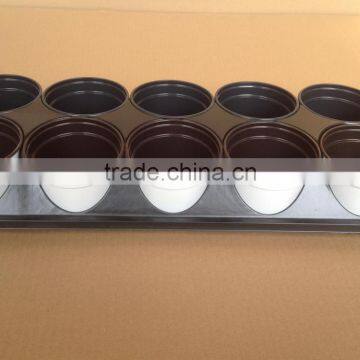 10 Pack Plastic Flower Pot Carrier / Flower Pot Carry Tray photo-3