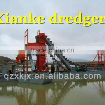 High Quality Chain Bucket Dredger for Gravel/ Sand/ Gold photo-3