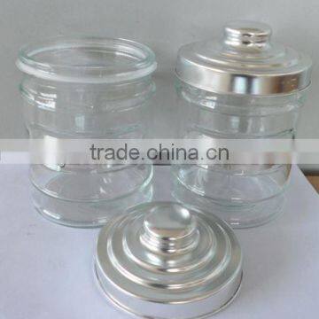 Glass Storage Jar(HLTH-S035)