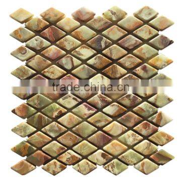 Factory Price MULTI GREEN ONYX MOSAIC TILES COLLECTIONS photo-2