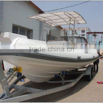 Hot Sale Fiberglass Hull Yacht Boat RIB830A photo-5