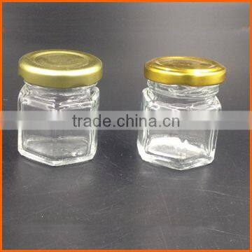 Wholesale jam jar with screw cup