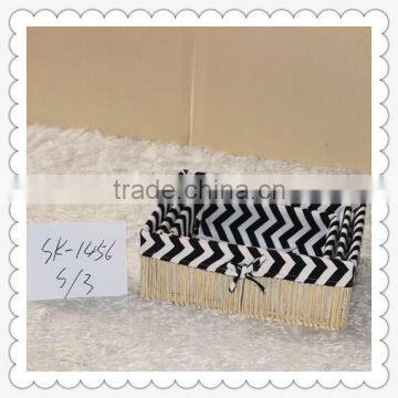 Hot Sale Handicraft High Quality Antique Recyled Wooden Basket With Competitive Price photo-5