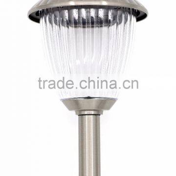 8pk Stainless Steel Solar Path Light Outdoor LED Landscape Lawn Garden Lamp- 115 mm photo-3