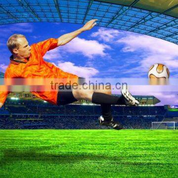 Chinese garden artificial grass W/U-shape decoration football artificial grass for futsal