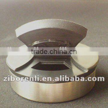 Set 4 Mat Shinning Stainless Steel Coated Glass Spice Jar With Plastic Butterfly Lid With Stand photo-2