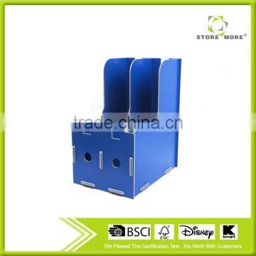 Hot Sale 2-Compartment Wooden Magazine and Literature File photo-2