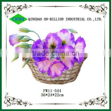 Cheap wicker flower basket flower girl wicker baskets