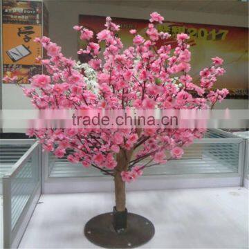 SJ20171228 Small Artificial Pink Cherry Tree Home Decoration Pieces photo-2