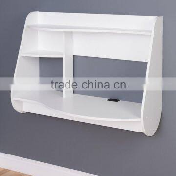 MDF Wood Wall Amount Desk Multiple Functions Home Furniture Wooden Desk Floating Computer Desk Wall Mounted Table photo-3
