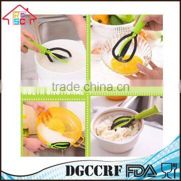 NBRSC Kitchen Multifunctiona Food Grade Plastic Non-Stick PP Foldable Scoop Rice Spoon and Whisk photo-5
