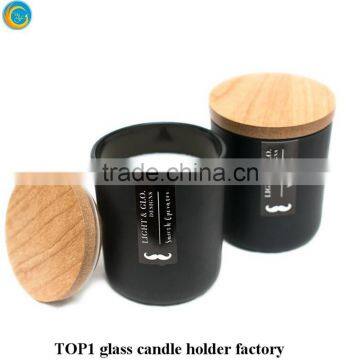 Custom Electroplate Rose Gold Candle Jar With Lid Glass Candle Cup photo-5