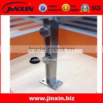 JINXIN Stainless Steel Railing_mini Post Balcony Design Spigot for Glass Pooling Fence photo-3