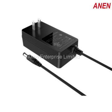 36W AC Adapter with US Plug,GS,CE, UL approval, VI Efficiency, 24V1A 12V2A 12V1.5A 24V0.8A Power Adapter