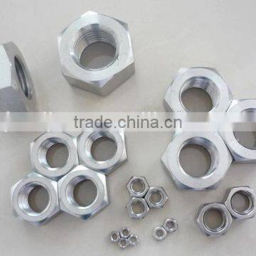Galvanized Carbon Steel Hex Head Screw Nuts, Hex Nuts From Guangzhou Supply photo-5