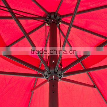 Red 13' FT Feet Steel Outdoor Patio Sunshade Umbrella Deck Gazebo photo-2