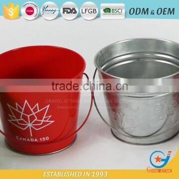 Garden Iron and Zinc Wholesale Galvanised Buckets for Flowers Zinc Buckets for Flowers photo-6