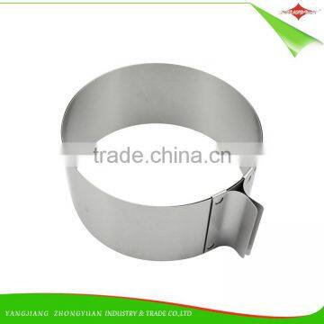 ZY-F1404 Durable Stainless Steel Round Mousse Cake Mold Cake Ring photo-2