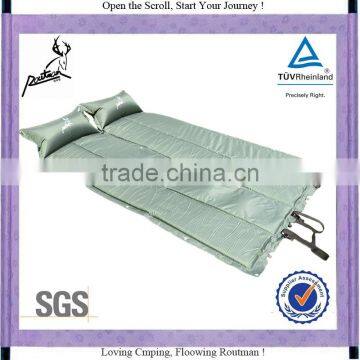 Self Inflatable Picnic Camping Mat With Pillow Air Bed Sleeping Pad Matress photo-4