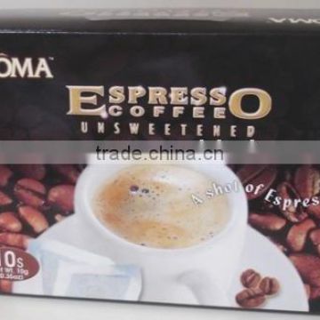 Espresso coffee bags