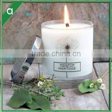 Apple Aroma Wedding Decorative Gift Luxury Candles Scented Luxury in Glass Jar photo-2
