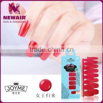 New Air Newest Self-Adhesive Full Cover Nail Polish Nail Sticker For Lady Use