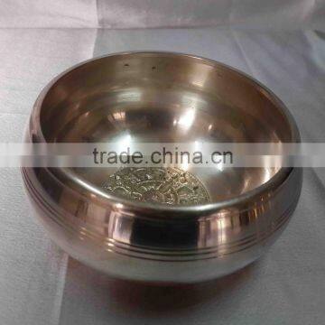 Best Selling Silver Plated Tibetan Meditation & Healing Singing Bowl