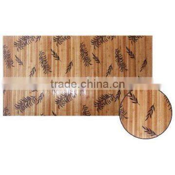 2012 HOT printed and patterned bamboo carpet