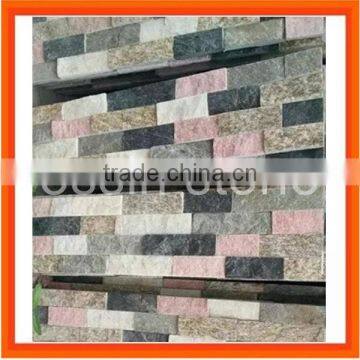 Factory Cheap Natural Slate Stone Wall Cladding Mixed Colour