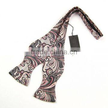 HD-DS21Adjustable jacquard woven silk bowtie/New fashion neckwear