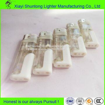 Wholesale Disposable Transparent Gas LED Lighter