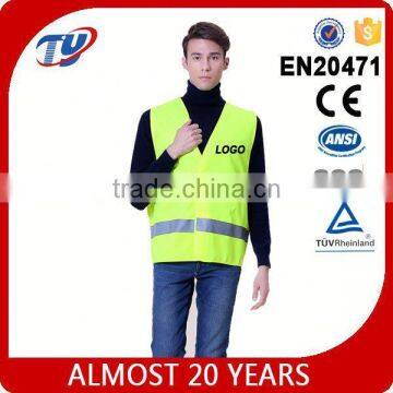 certified hi vis safety vest