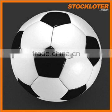 Cheap PU football stock Size 5 soccer balls closeout supplier 150710Vc