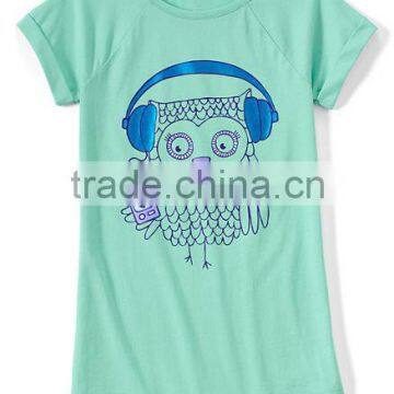 Custom t shirt Design printing Cotton 100% for Girls