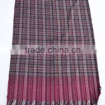2017 Winter the Large High Quality Lady Soft 100%viscose Plaid Shawl photo-4