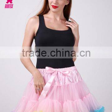 New Design Fluffy Pettiskirt Skirt For Adult Women 100%Nylon