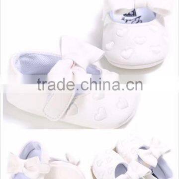 2017 Lovly Fancy Cute Wedding Princess Baby Shoes With Big Bow Tie photo-2