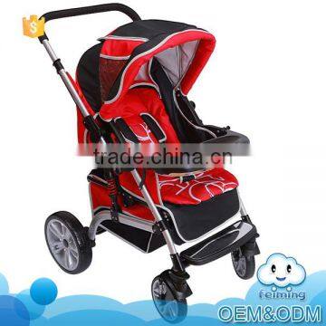 Most popular products good quality 5 point safety buckle stylish design see custom made baby pram stroller