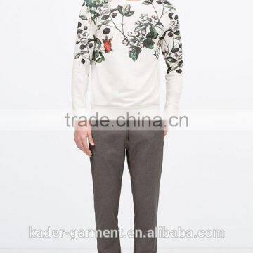 New Product for Mens Floral Sweatshirts Printing Sweatshirt For Men photo-2