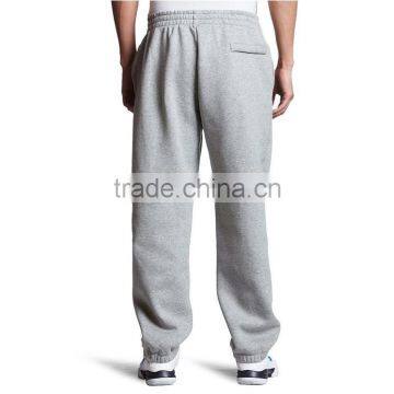 Top Sale Gray Colour Printing Sports Mens 100% Cotton Track Pants photo-2
