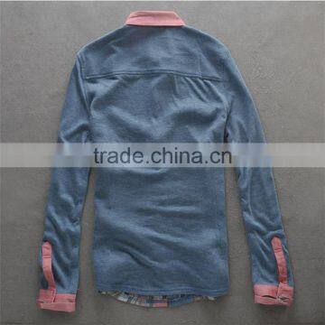 2017 New China Supplier Double Collar Shirt for Men photo-1