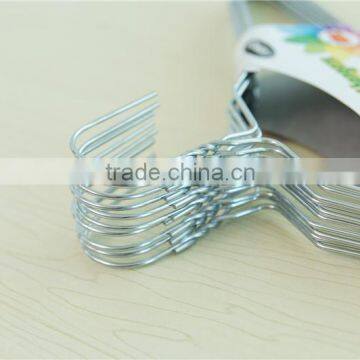 High Quality Factory Price PE Coated Metal Hangers for Clothes photo-2