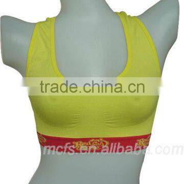 Seamless Women's Sports Tanktop Sport Sexy Bra photo-3
