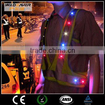 wholesale safety vest/led safety vest/vest reflective safety