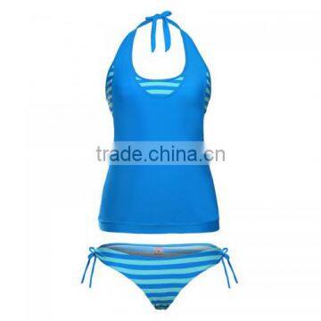 China Wholesale Two Piece Tankinis Set for Women Beachwear photo-4