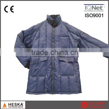 Mens cotton freeze jacket blue wear rough workwear uniform