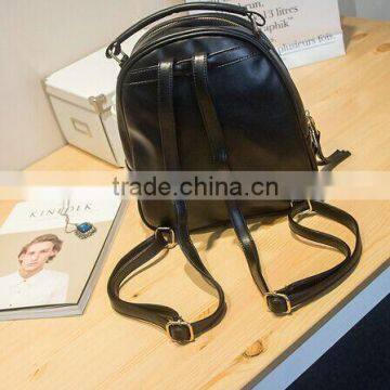 High Quality Silicon Feeling PEVA Lady Hand Bag With Pocket