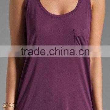 Loose Pocket Tank Top Women photo-3