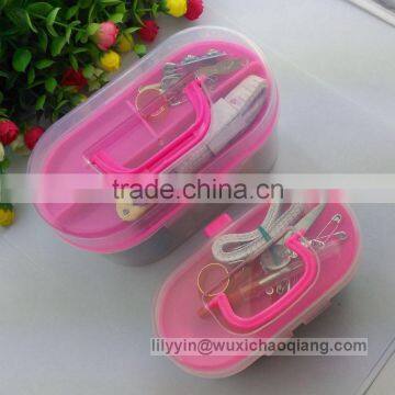 China Felt Material Pink Storage Basket Sewing Kit