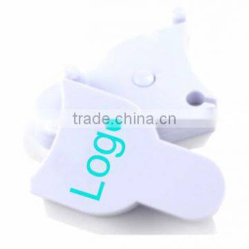 Environmental multifunctional plastic PVC plastic white customized fitness measuring tape for promotion